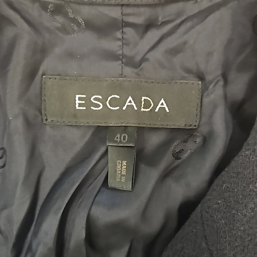 Vintage Escada Wool Blazer Size 40